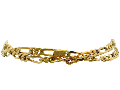 Van Cleef & Arpels 18K Yellow Gold Curb Links Chain