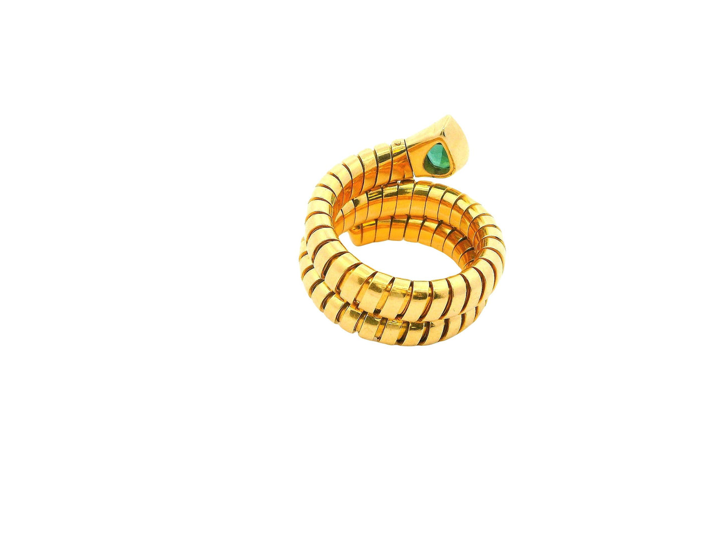 Bvlgari serpenti ring tourmaline ps top