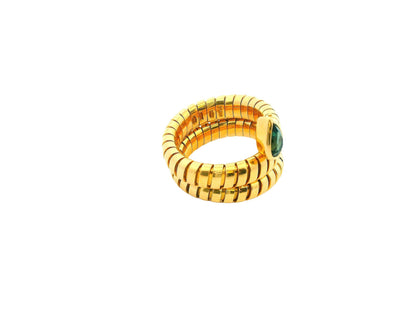 Bvlgari serpenti ring tourmaline ps top