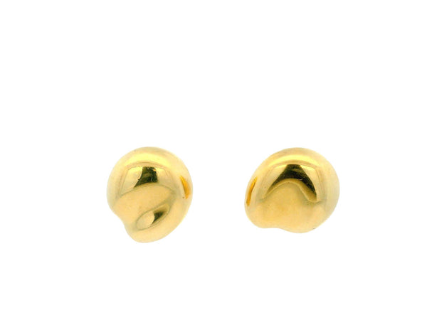 tiffany peretti lg 18k bean earrings