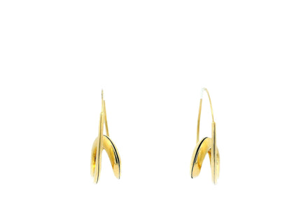 Michael Good 18K Yellow Gold Swirl Earring