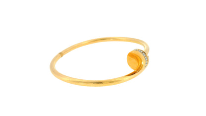 Cartier-Juste un Clou bracelet, classic model, diamonds