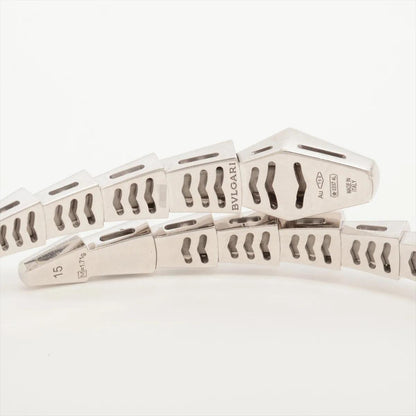 Bvlgari Serpenti Viper 18K White Gold & Diamond Bracelet & Certificate 2025