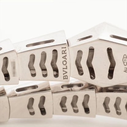 Bvlgari Serpenti Viper 18K White Gold & Diamond Bracelet & Certificate 2025