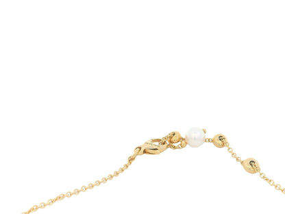 Bulgari Allegra 18K Yellow Gold Multi Gemstone Drop Necklace