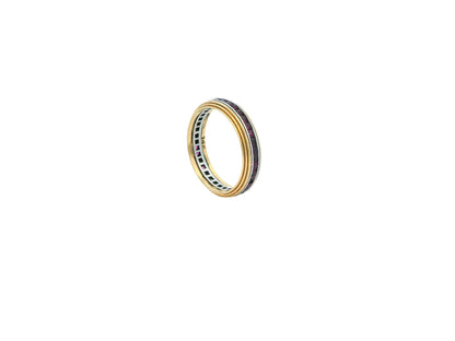 Bristol 14k Gold Ruby Eternity Ring