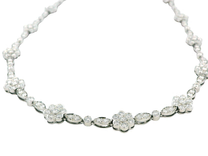 Tiffany & Co. Platinum 11 Rosettes Necklace