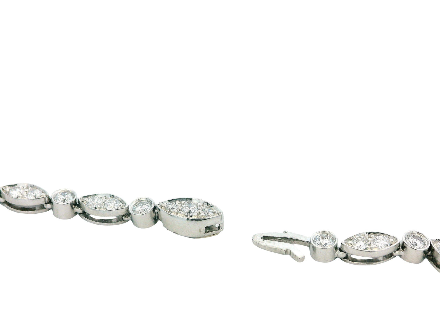 Tiffany & Co. Platinum 11 Rosettes Necklace
