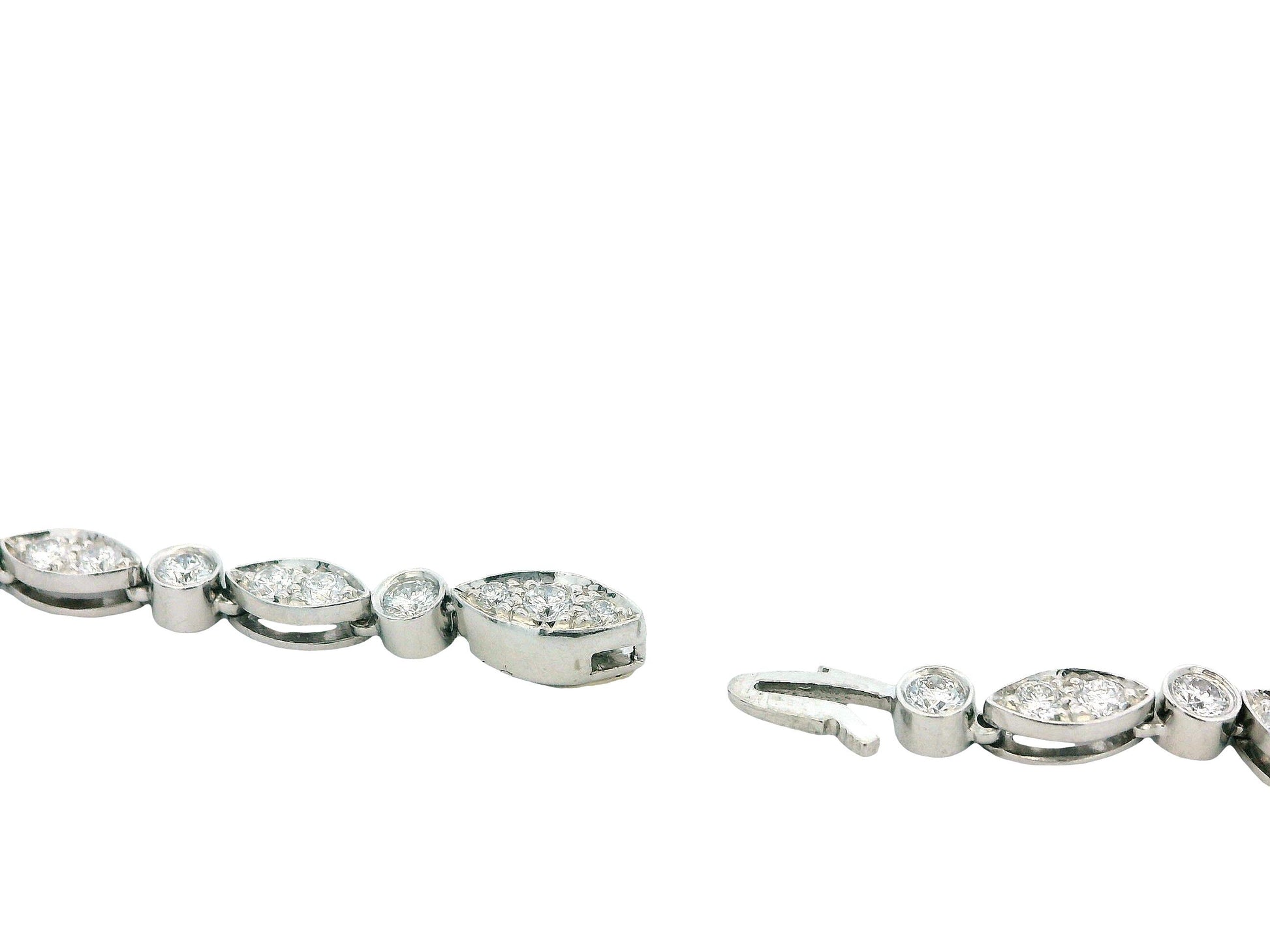 Tiffany & Co. Platinum 11 Rosettes Necklace