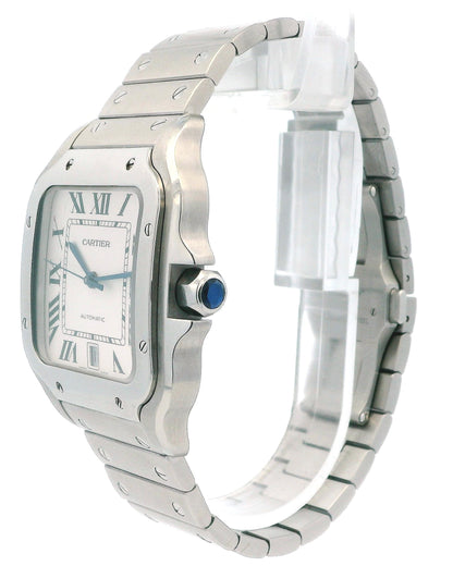 Cartier Santos WSSA0018 Large Size Watch Box Papers & Extra Strap