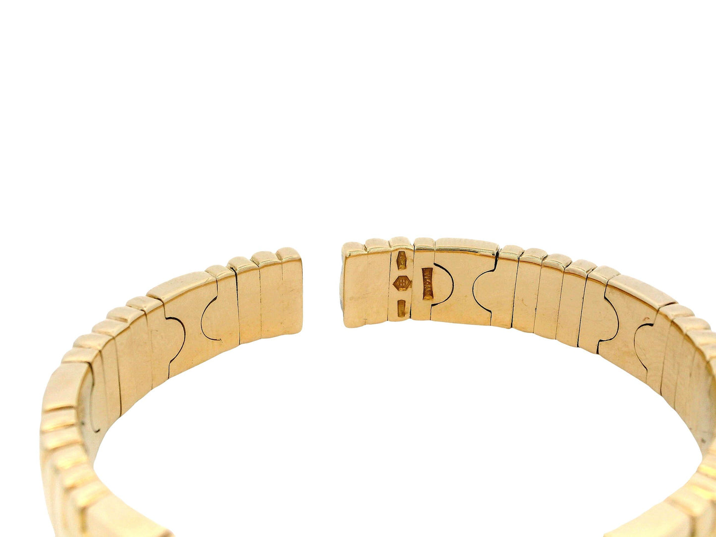 Bvlgari Parenthesis 18k Yellow Gold Cuff