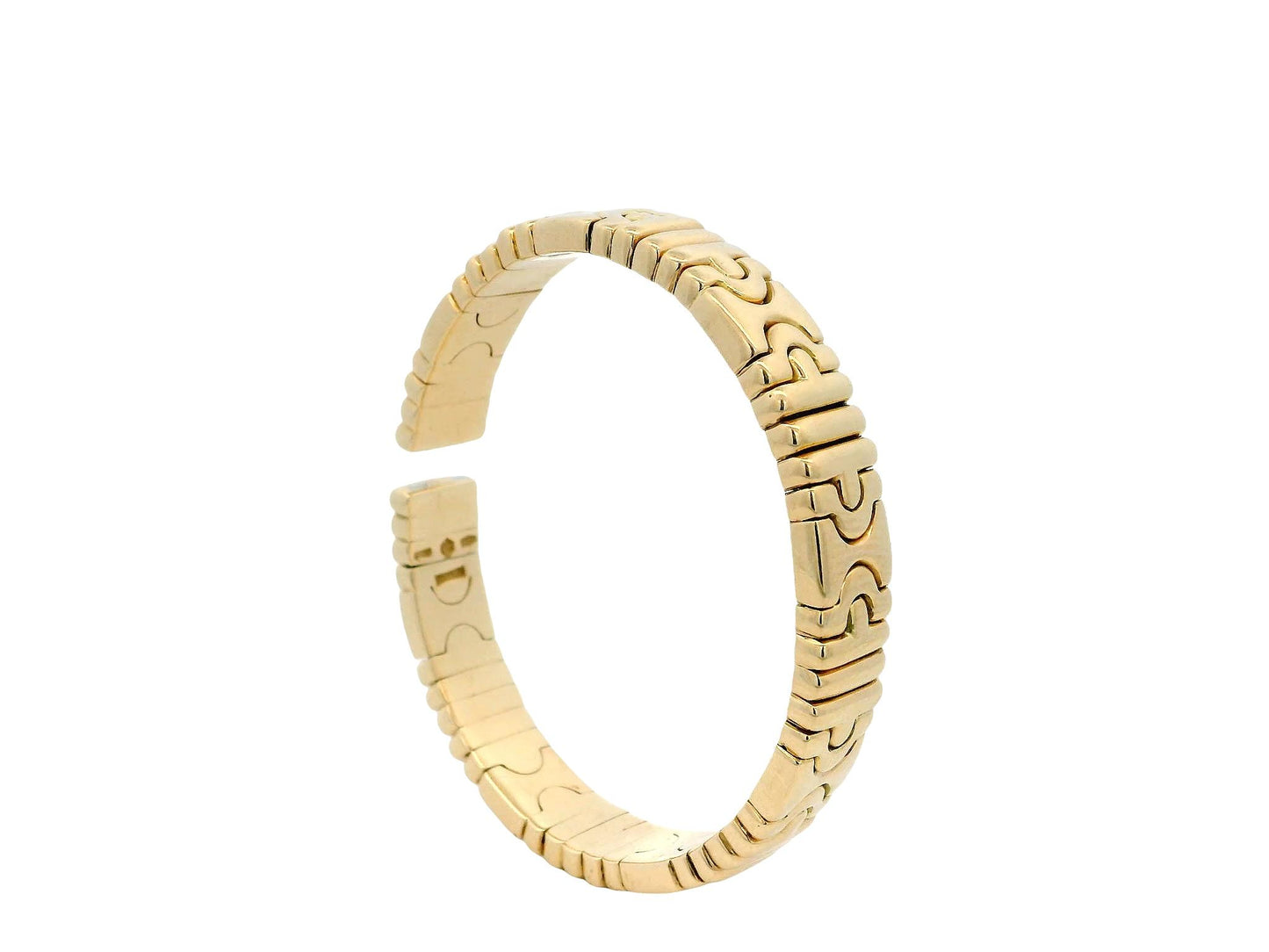 Bvlgari Parenthesis 18k Yellow Gold Cuff