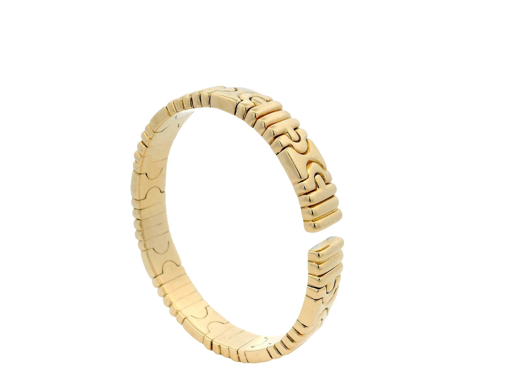 Bvlgari Parenthesis 18k Yellow Gold Cuff