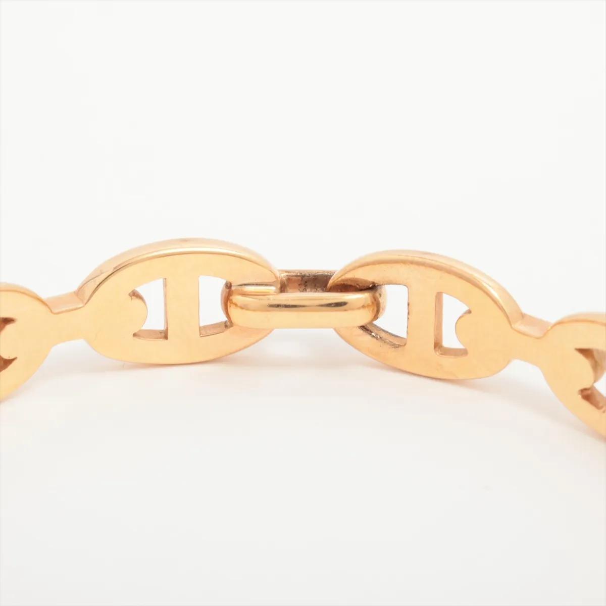 Hermes Chaine de Ancre Enchaines in 18K Rose Gold Bracelet W/Box & Pouch