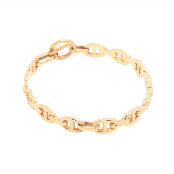 Hermes Chaine de Ancre Enchaines in 18K Rose Gold Bracelet W/Box & Pouch