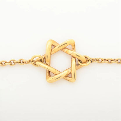 Tiffany & Co. Peretti 18K Yellow Gold Star of David Bracelet