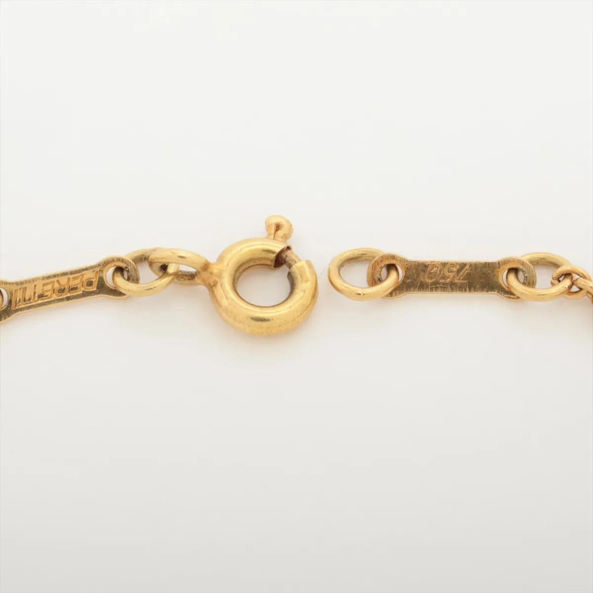 Tiffany & Co. Peretti 18K Yellow Gold Star of David Bracelet