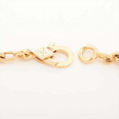Van Cleef & Arpels Vintage Alhambra 5P 18K Yellow Gold diamond  Bracelet