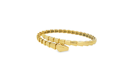 Bvlgari Serpenti 360F22 18K Yellow Gold '17' Bracelet Box & Papers-2024