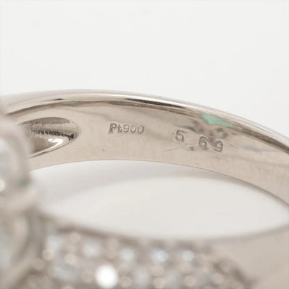 Platinum Pear-Cut Paraiba Tourmaline and Diamond Ring GIA Certified