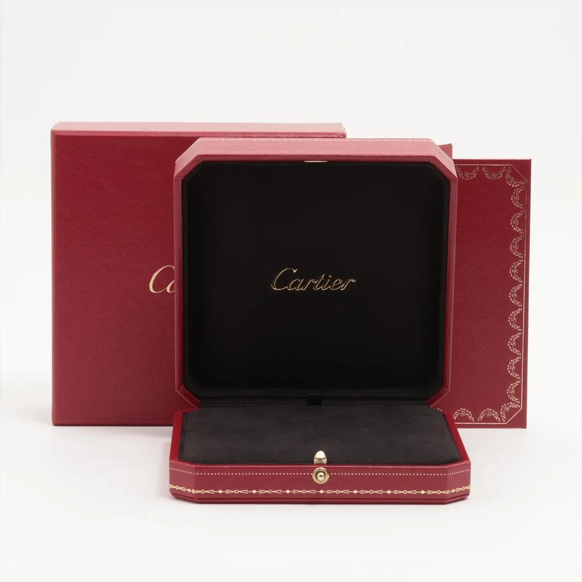 Cartier Hindu 18K White Gold Diamond Necklace Box & Papers