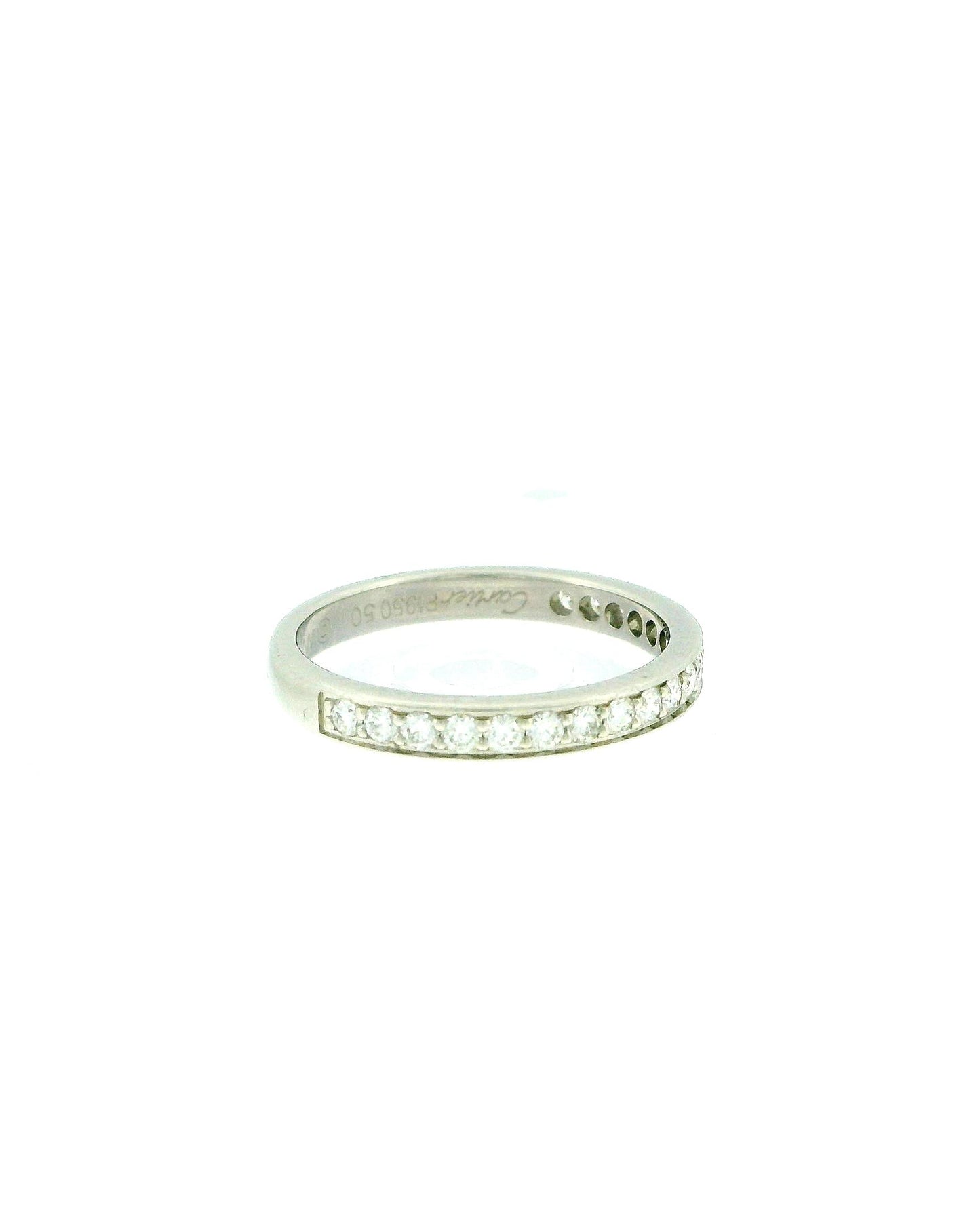 Cartier Eternity Platinum Diamond Band size 50
