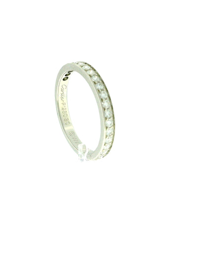Cartier Eternity Platinum Diamond Band size 50