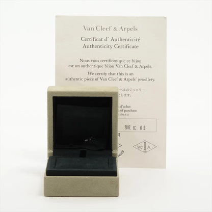 Van Cleef & Arpels Vintage Alhambra Onyx Necklace Box & Papers