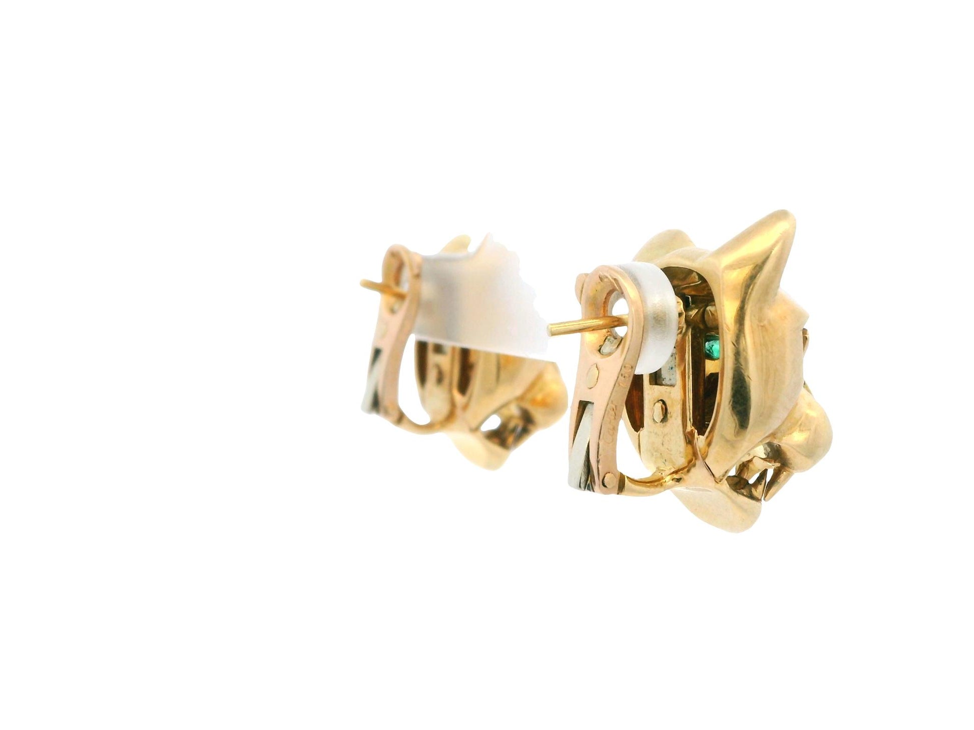 Cartier Panther 18K Yellow Gold Day & Night Ears Door-knockers