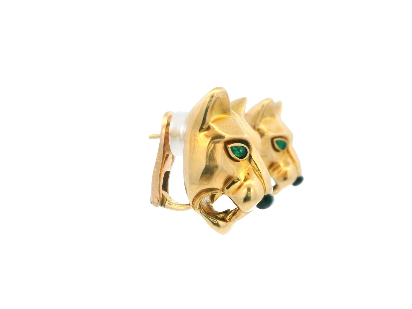 Cartier Panther 18K Yellow Gold Day & Night Ears Door-knockers