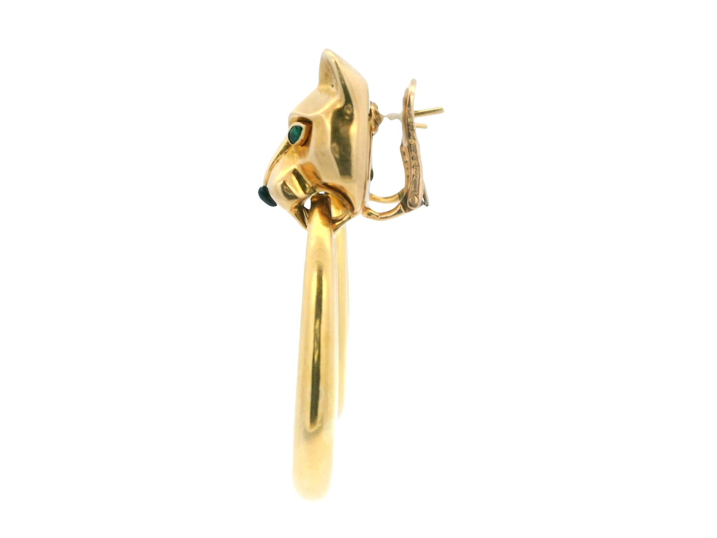 Cartier Panther 18K Yellow Gold Day & Night Ears Door-knockers