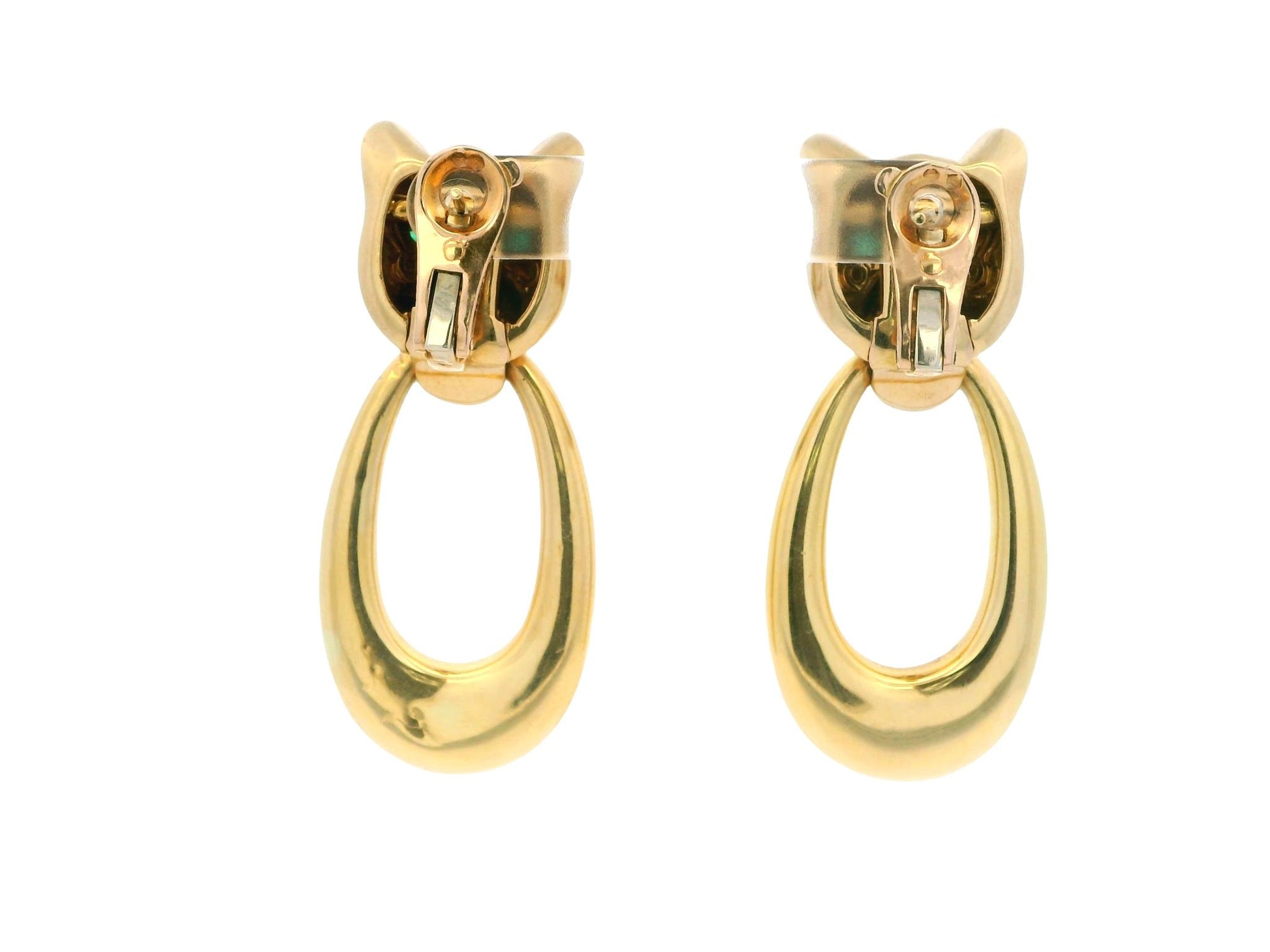 Cartier Panther 18K Yellow Gold Day & Night Ears Door-knockers
