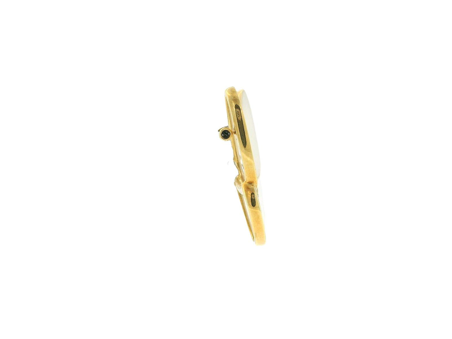 Van Cleef & Arpels Butterfly MOP Diamond 18K Yellow & White Gold Brooch