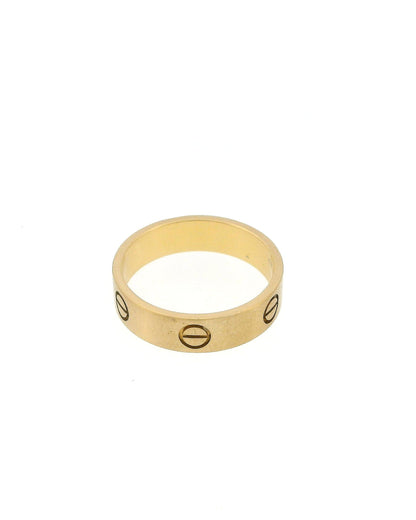 Cartier Love 18K Yellow Gold Ring Size 61