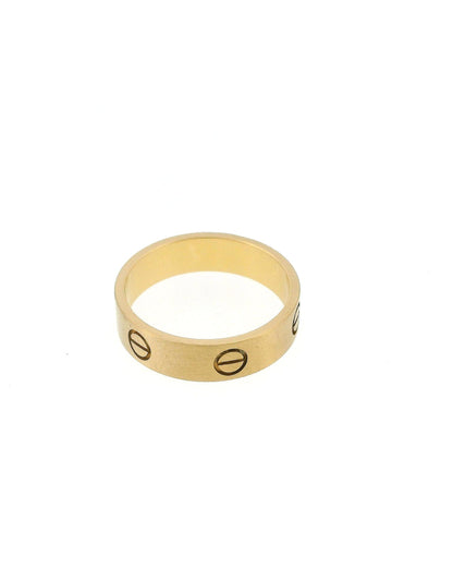 Cartier Love 18K Yellow Gold Ring Size 61