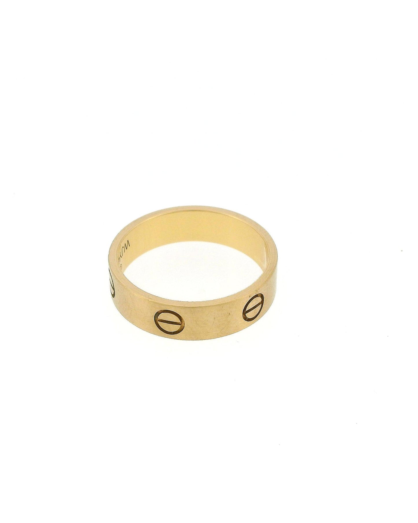 Cartier Love 18K Yellow Gold Ring Size 61
