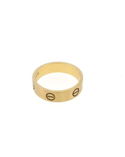 Cartier Love 18K Yellow Gold Ring Size 61