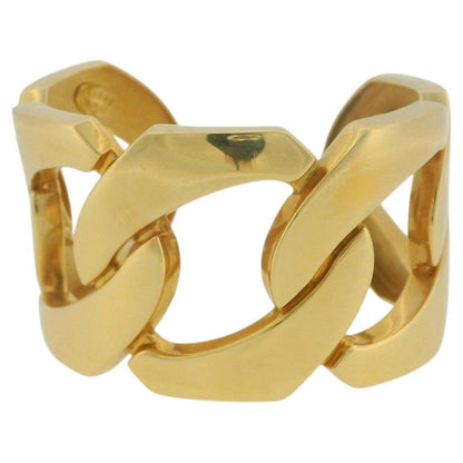 Seaman Shepps Five Curb-Chain Link Cuff In 18K Yellow Gold
