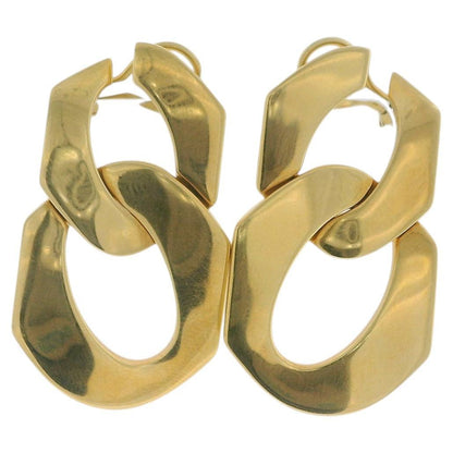 Seaman Shepps 18k Yellow Gold Curb-Link Earrings