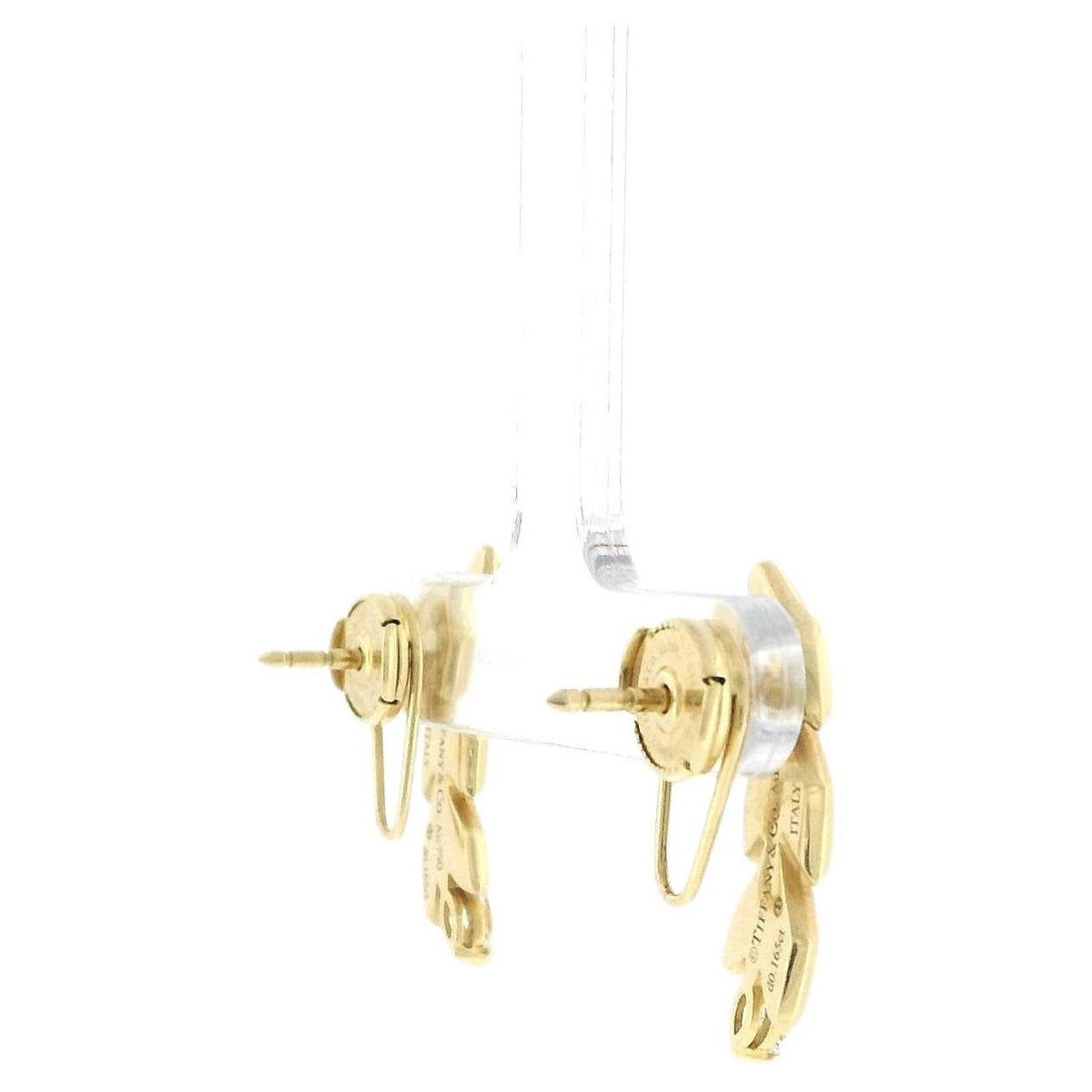Tiffany Victoria vineclimber 1.65ct diamond earrings