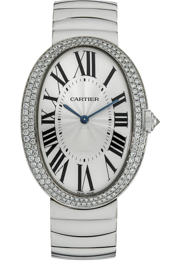 Cartier Baignoire WB520010 Large 18K White Gold Box & Papers
