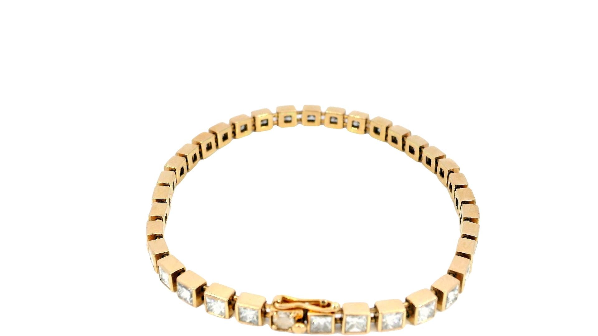 Tiffany & Co. 18K Rose Gold & Diamonds Bracelet