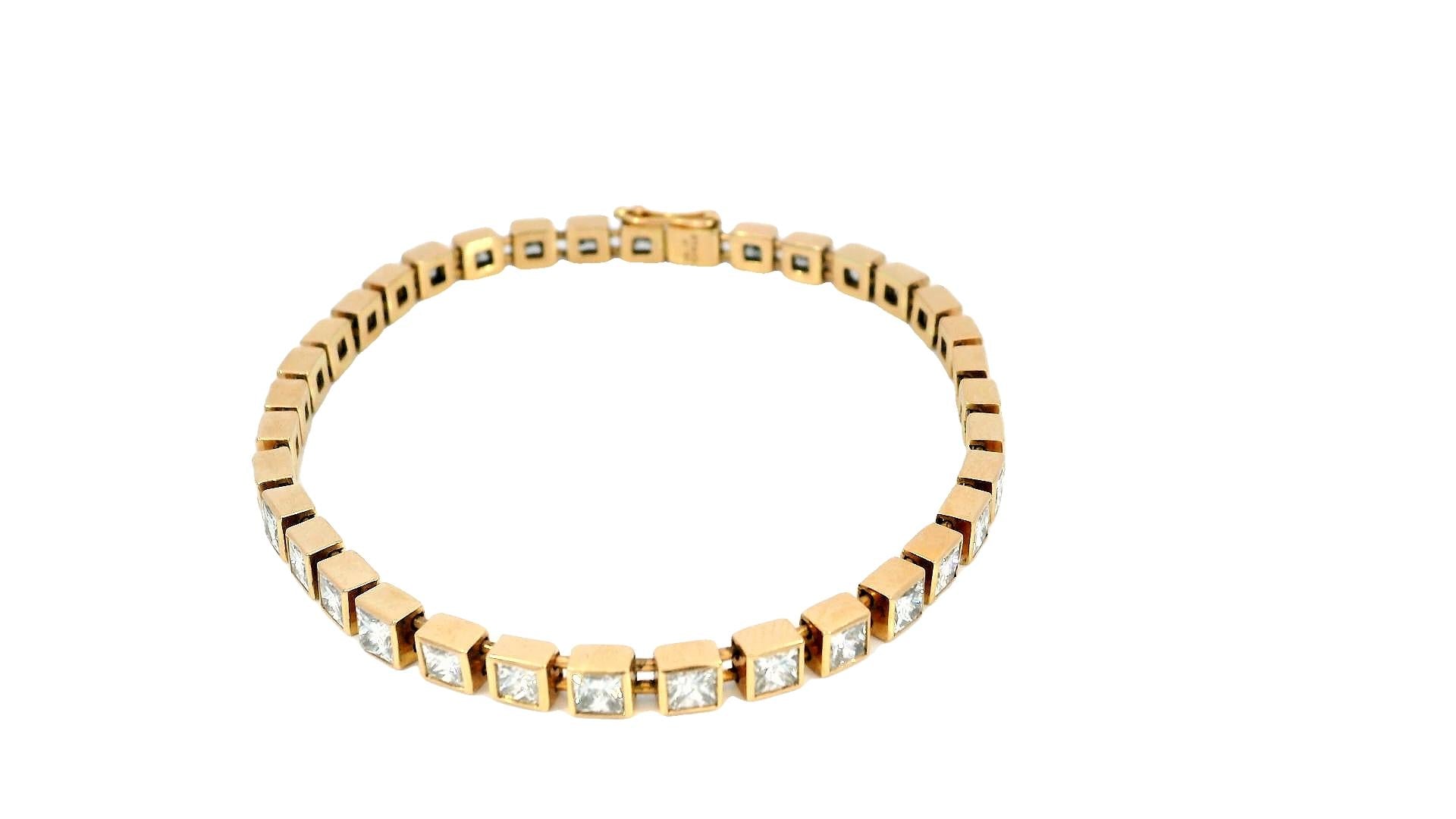 Tiffany & Co. 18K Rose Gold & Diamonds Bracelet