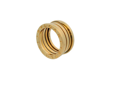 Bvlgari B.zero1 Four-Band Ring in 18 kt yellow gold Size 5