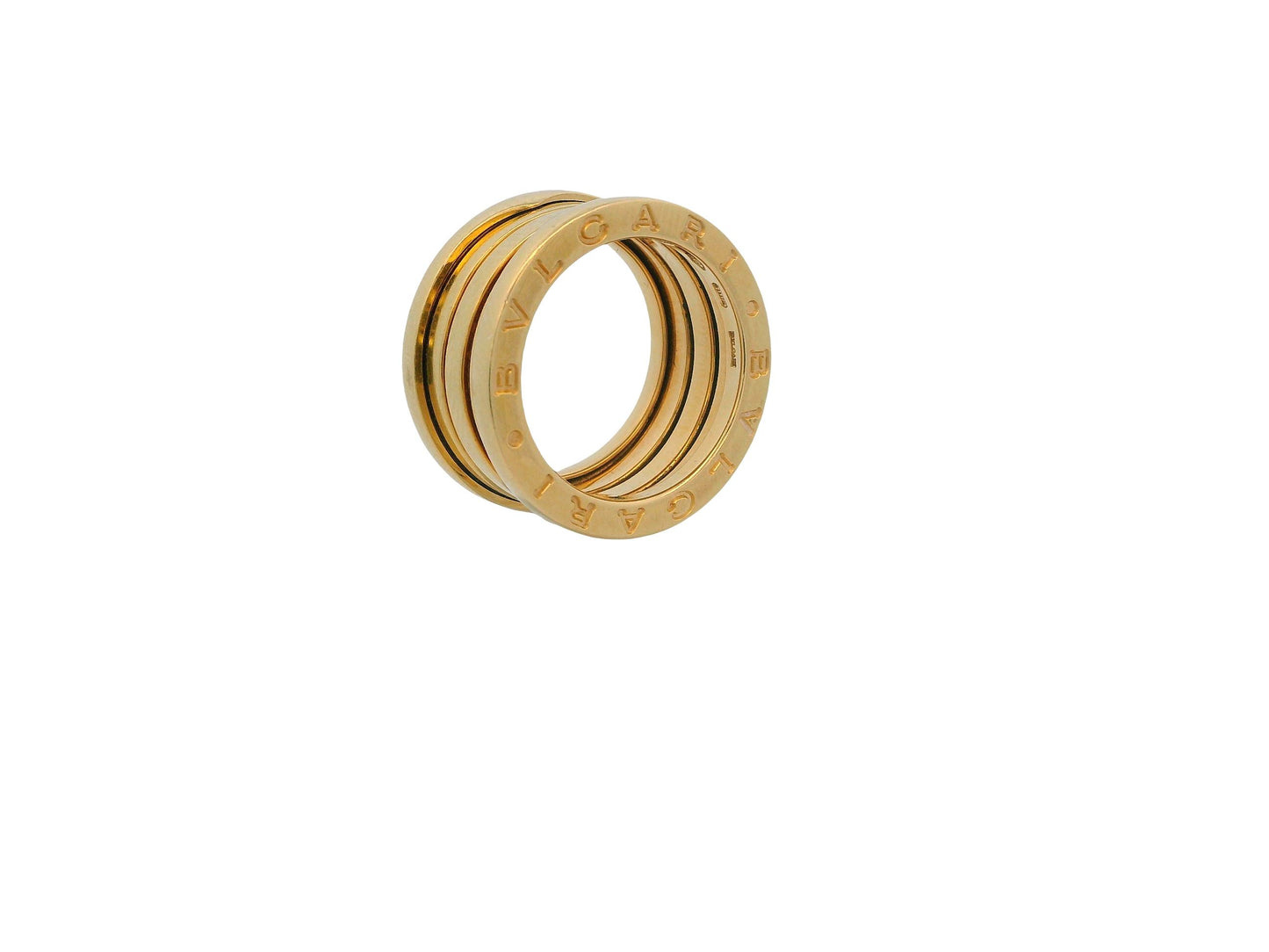 Bvlgari B.zero1 Four-Band Ring in 18 kt yellow gold Size 5