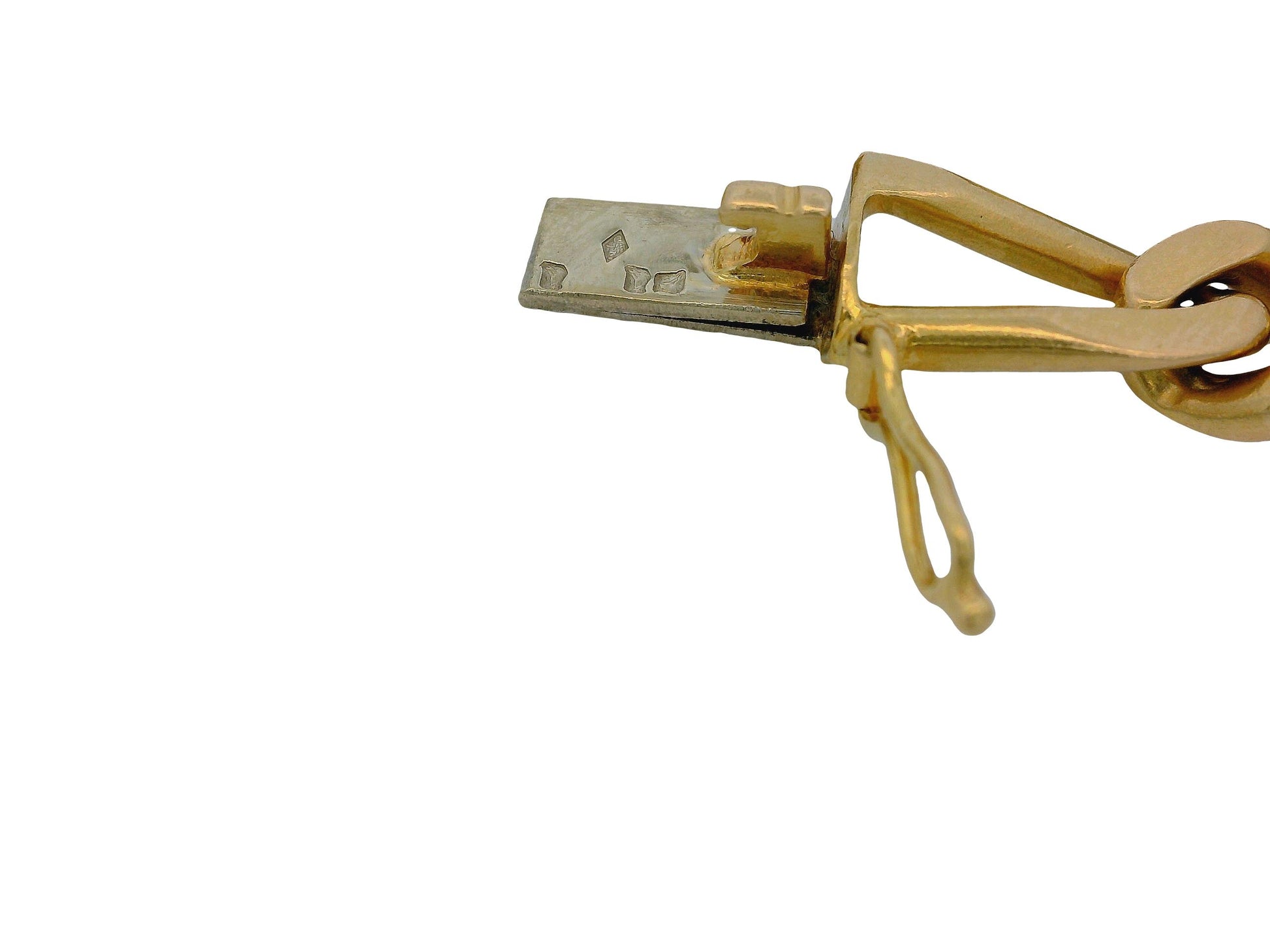 Van Cleef & Arpels 18K Yellow Gold Curb Links Chain