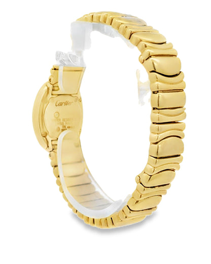 Cartier Baignoire Mini W15109D8 18k Yellow Gold Ladies Watch