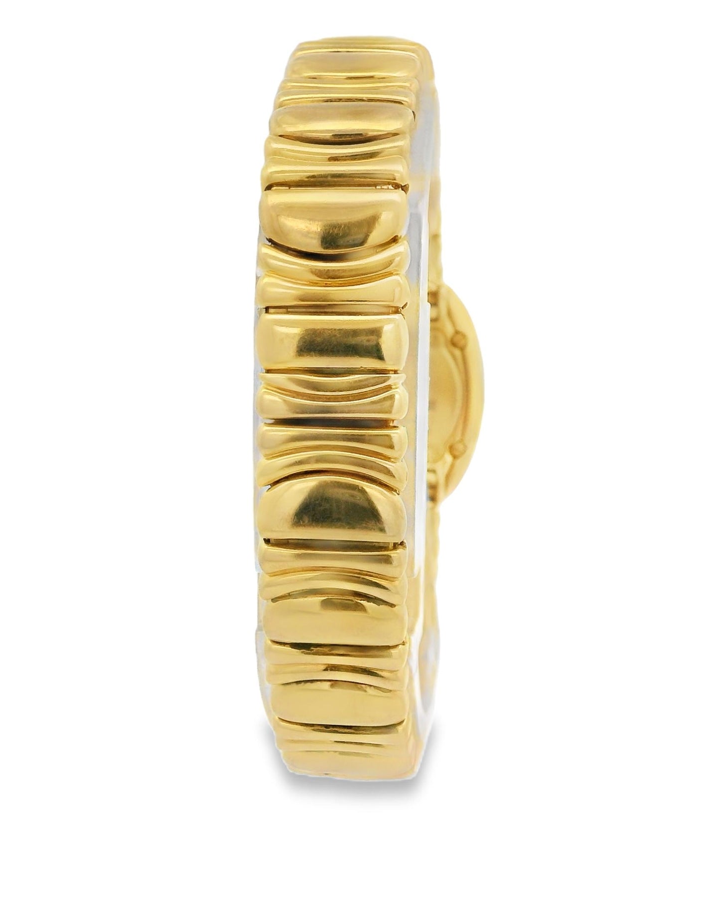 Cartier Baignoire Mini W15109D8 18k Yellow Gold Ladies Watch