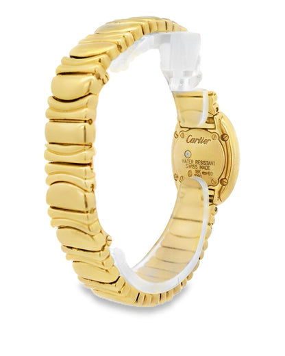 Cartier Baignoire Mini W15109D8 18k Yellow Gold Ladies Watch