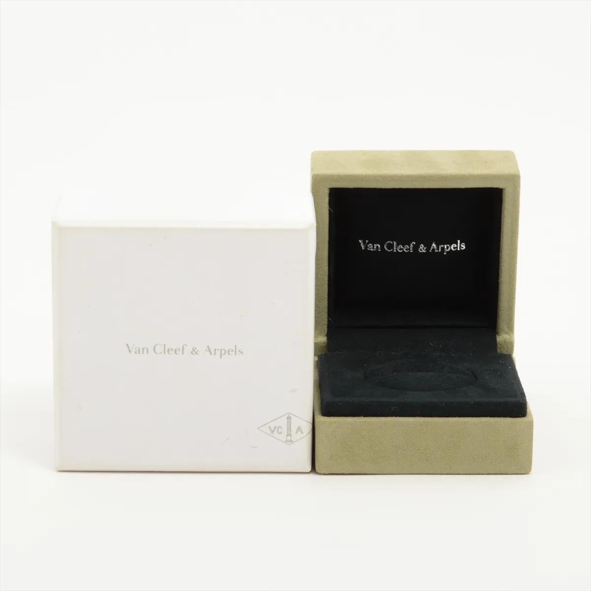 Van Cleef & Arpels Perlée Clover 18K Rose Gold Rind Size 54 W/Box